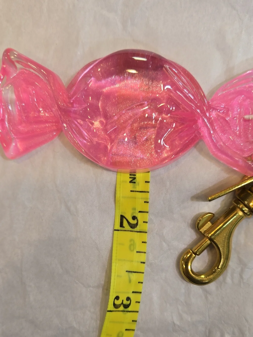 NWOT - Statement CANDY Charm / Key Holder